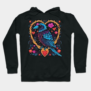 Crow Valentine Day Hoodie